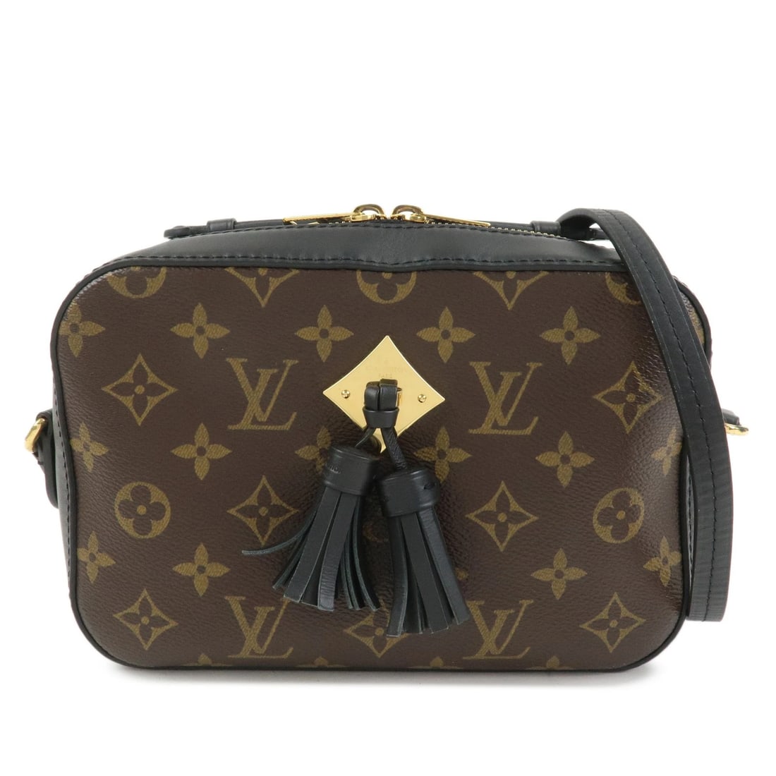 LOUIS VUITTON MONOGRAM SANTONGE SHOULDER BAG BROWN: Louis Vuitton Monogram Santonge Shoulder Bag Brown Brand: louis vuitton Type: shoulder bag Material: Monogram Canvas , Leather Color: Monogram , Noir Size: W21.5cm(8.46")H14.5cm(5.71")D7cm(2.76")