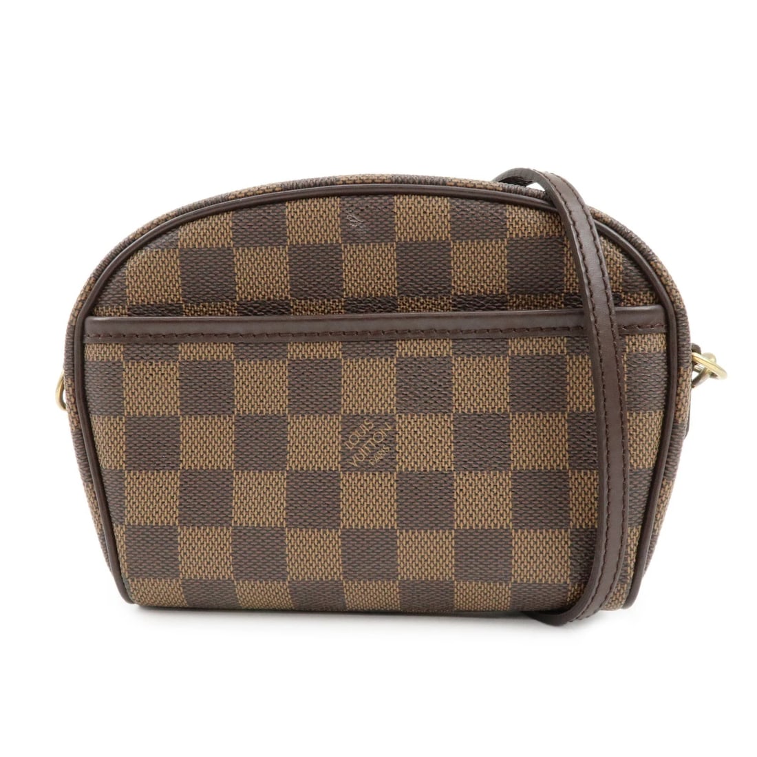 LOUIS VUITTON DAMIER POCHETTE IPANEMA SHOULDER BAG EBENE: Louis Vuitton Damier Pochette Ipanema Shoulder Bag Ebene Brand: Louis Vuitton Type: shoulder bag Material: Damier Canvas Color: Damier Ebene Size: W18.5cm(7.28")H13cm(5.12")D4cm(1.57") Accessories