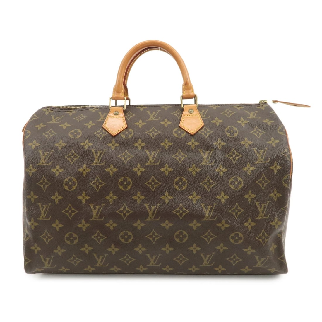 LOUIS VUITTON MONOGRAM SPEEDY 40 HAND BAG BOSTON BAG: Louis Vuitton Monogram Speedy 40 Hand Bag Boston Bag Brand: Christian Dior Type: wallet Material: Monogram Canvas , Nume Leather Color: Monogram Size: D18cm(7.09")H24cm(9.45")w40cm(15.75") Accesso