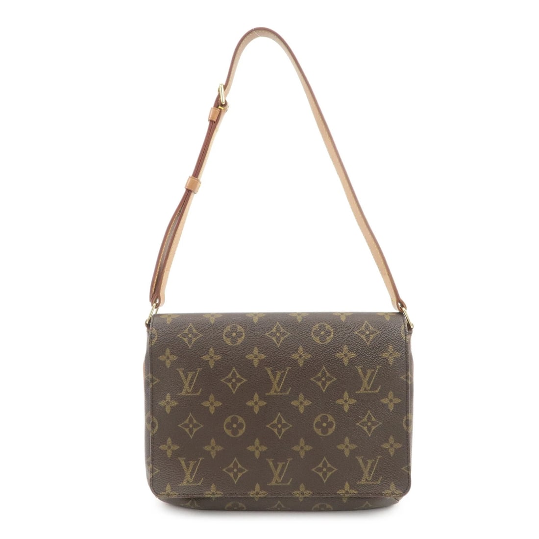 LOUIS VUITTON MONOGRAM MUSETTE TANGO SHORT SHOULDER BAG: Louis Vuitton Monogram Musette Tango Short Shoulder Bag Brand: Louis Vuitton Type: shoulder bag Material: Monogram Canvas , Nume Leather Color: Monogram Size: W27cm(10.63")H19cm(7.48")D3cm(1.18")