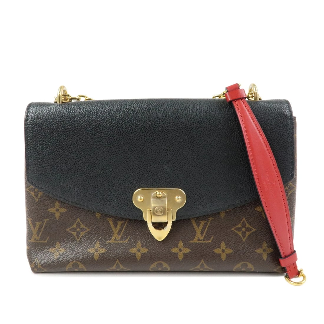 LOUIS VUITTON MONOGRAM SAINT PLACIDE CHAIN SHOULDER BAG (1 of 6)