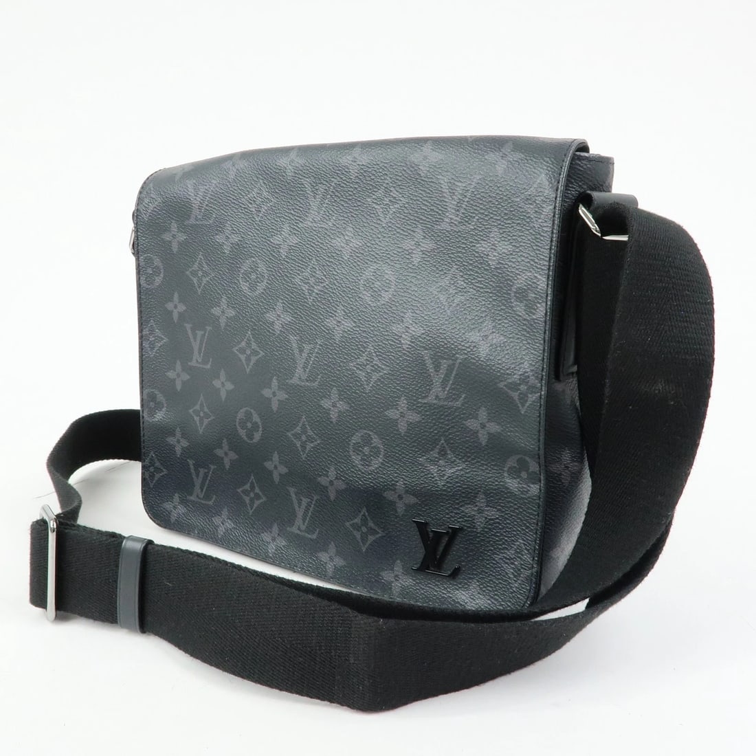 LOUIS VUITTON MONOGRAM ECLIPSE DISTRICT PM CROSSBODY BAG - 3