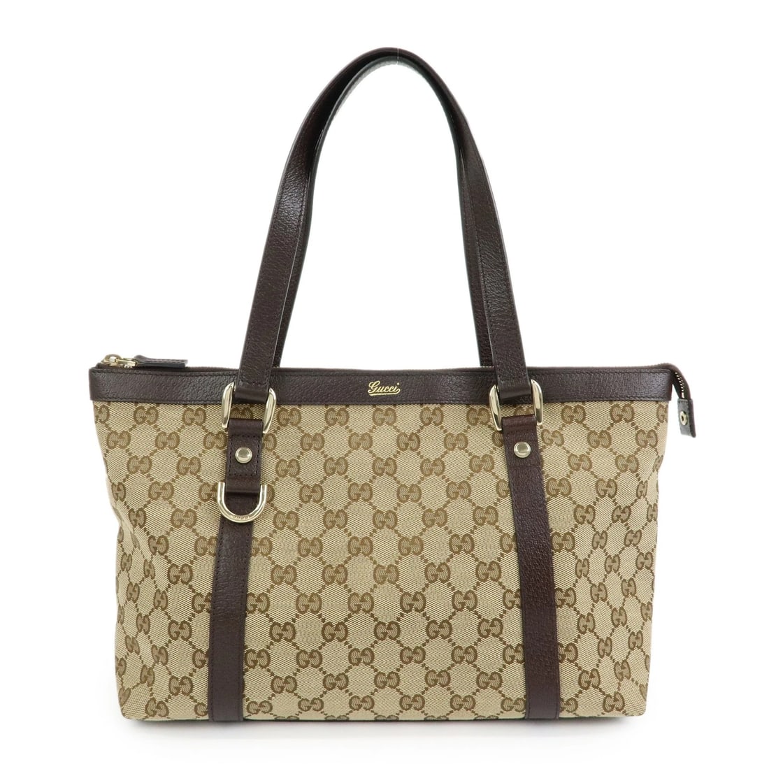 GUCCI ABBEY GG CANVAS LEATHER TOTE BAG HAND BAG BEIGE: GUCCI Abbey GG Canvas Leather Tote Bag Hand Bag Beige Brand: gucci Type: tote bag Material: GG Canvas , Leather Color: Beige , Brown Size: W37cm(14.57")H21cm(8.27")D11cm(4.33") Accessories: None <