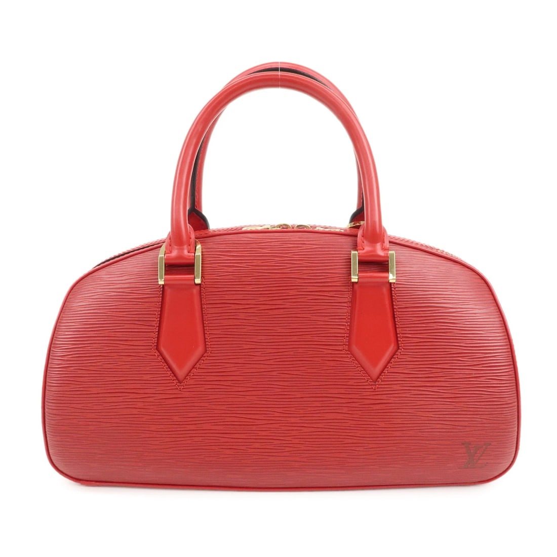 LOUIS VUITTON EPI LEATHER JASMINE HAND BAG CASTILIAN RED: Louis Vuitton Epi Leather Jasmine Hand Bag Castilian Red Brand: louis vuitton Type: wallet Material: Epi leather Color: Castilian Red Size: D9cm(3.54")H17cm(6.69")W32cm(12.60") Accessories: None <