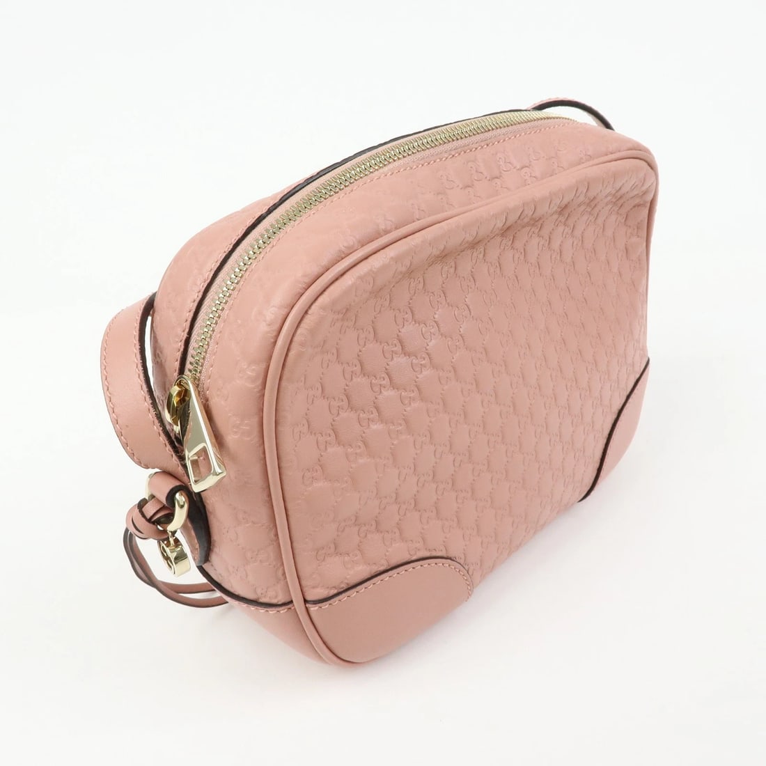 GUCCI INTERLOCKING G MICROGUCCISSIMA SHOULDER BAG - 4
