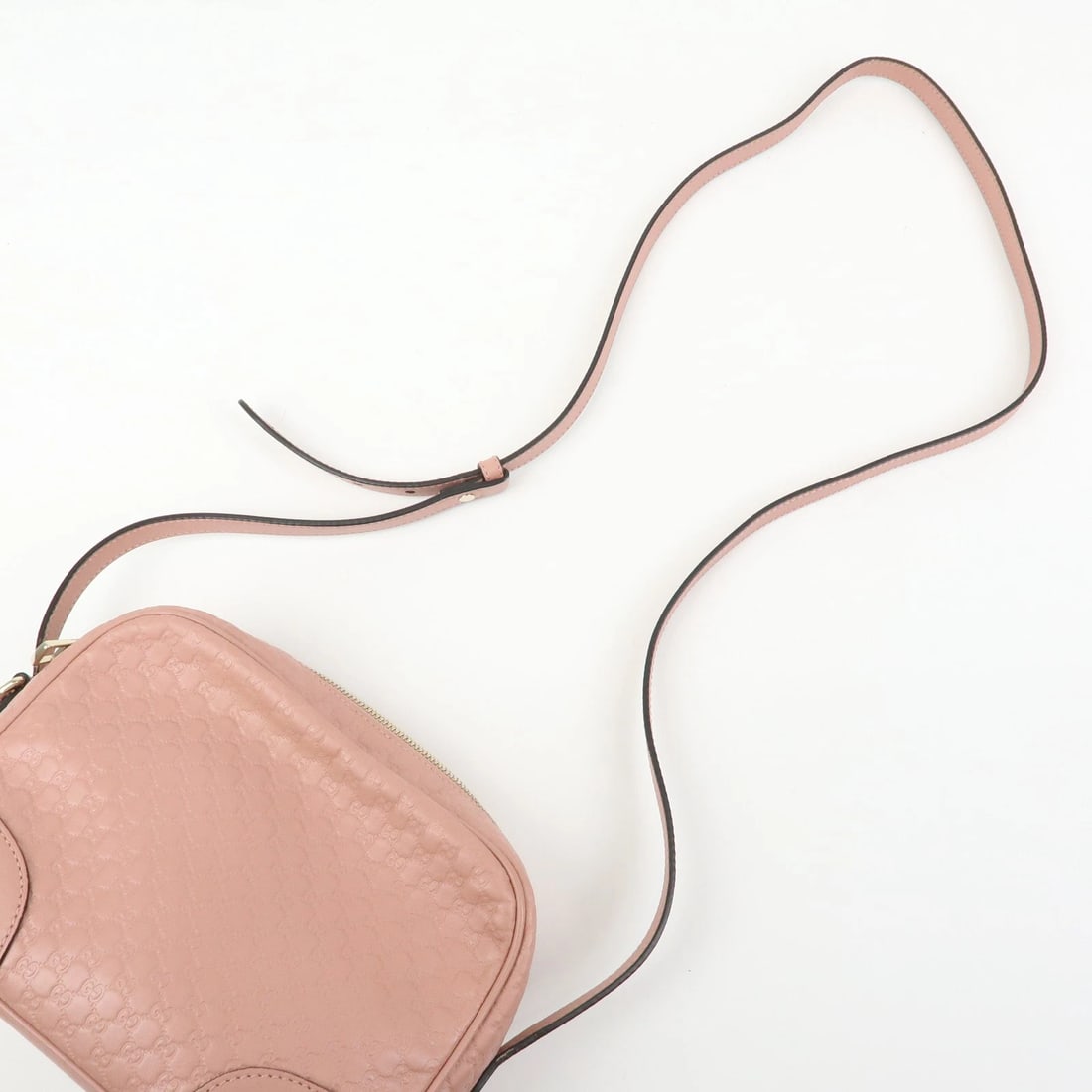 GUCCI INTERLOCKING G MICROGUCCISSIMA SHOULDER BAG - 6