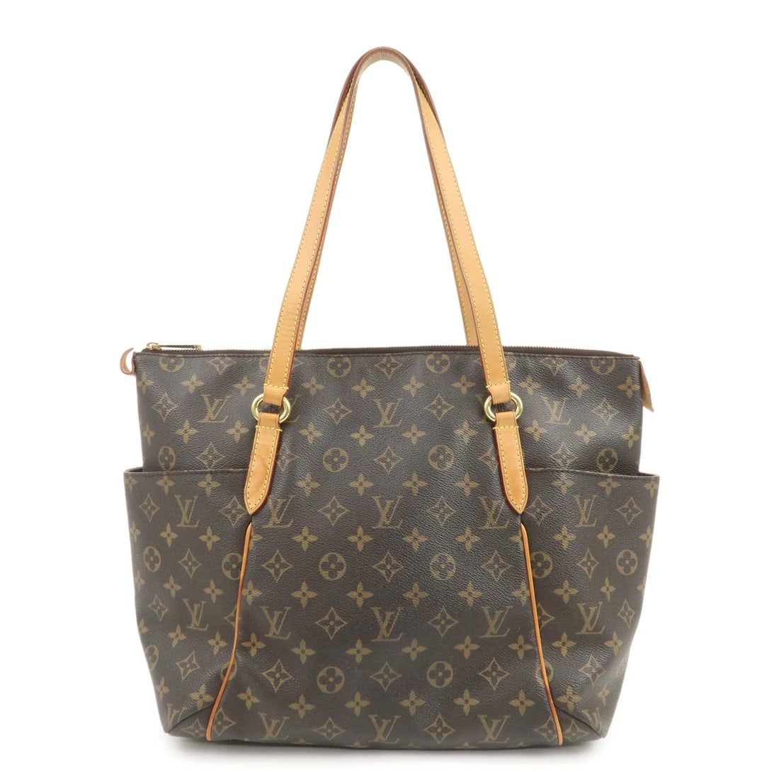 LOUIS VUITTON MONOGRAM TOTALLY MM TOTE BAG SHOULDER BAG: Louis Vuitton Monogram Totally MM Tote Bag Shoulder Bag Brand: Louis Vuitton Type: shoulder bag Material: Monogram Canvas , Nume Leather Color: Monogram Size: W40cm(15.75")H31cm(12.20")D12cm(4.72")