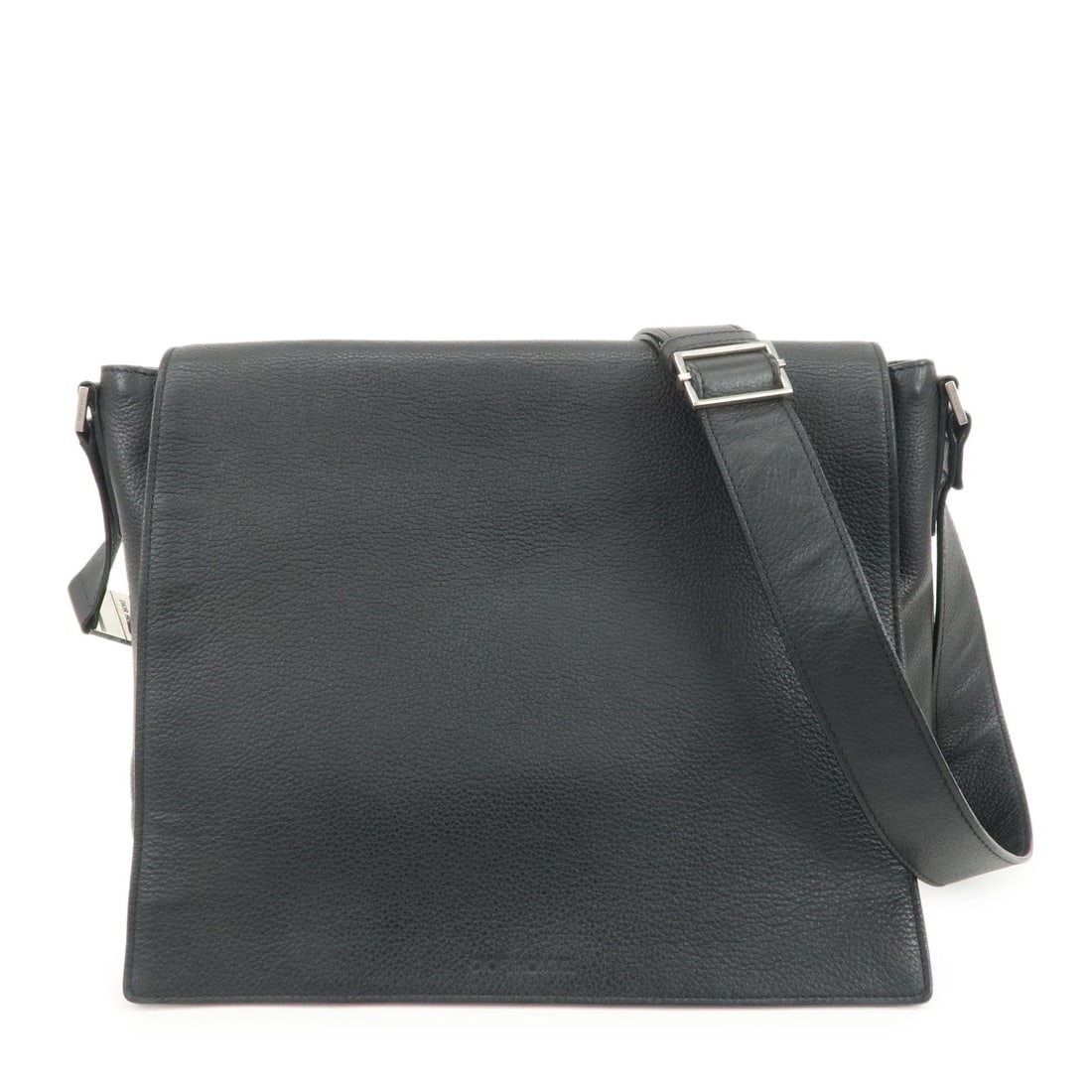 CHRISTIAN DIOR DIOR HOMME SHOULDER BAG CROSSBODY BAG: Christian Dior Dior Homme Shoulder Bag Crossbody Bag Brand: bvlgari Type: pouch Material: Leather Color: Black Size: W35cm(13.78")H25cm(9.84")D8cm(3.15") Accessories: None Accessories Noti