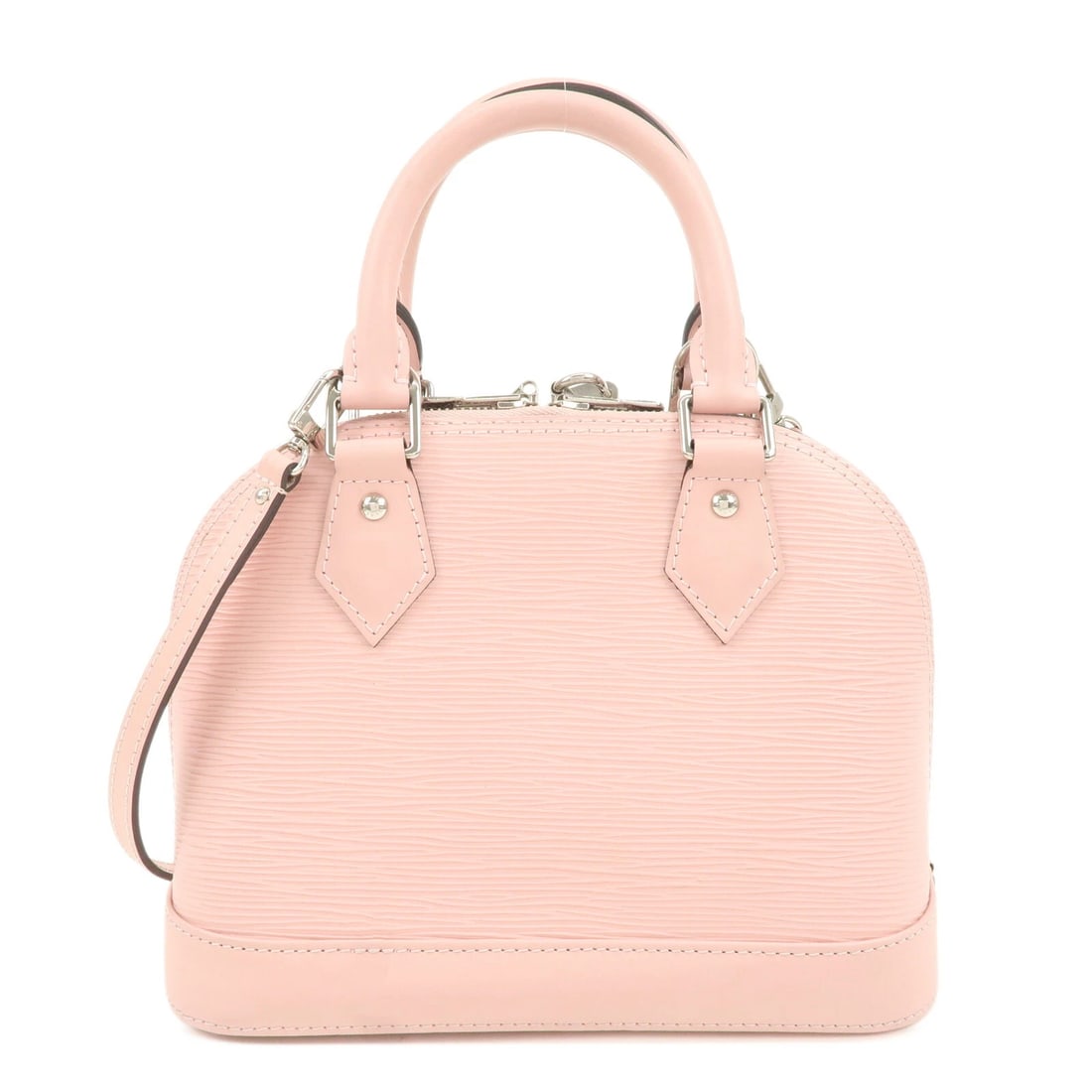 LOUIS VUITTON EPI ALMA BB 2WAY HAND BAG: Louis Vuitton Epi Alma BB 2Way Hand Bag Brand: loewe Type: hand bag Material: Epi leather Color: Rose Ballerine Size: W23.5 × H17.5 × D11.5cm (9.25"/6.89"/4.53") Accessories: None Accessor