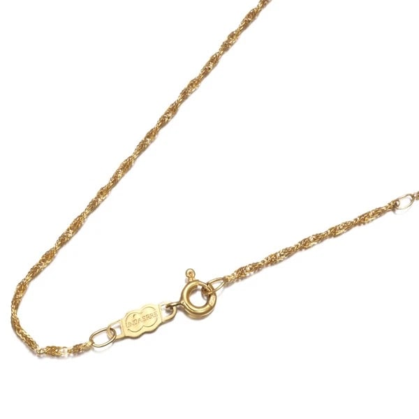 UNOAERRE CHAIN NECKLACE SCREW 18K: UNOAERRE Chain Necklace Screw 18K Brand: UNOAERRE Type: Necklace Material: 18K / 750 / Yellow Gold, Color: Yellow Gold Size: Necklace length: 36 / 39cm Necklace width: 1.3mm Clasp width: 2.9mm