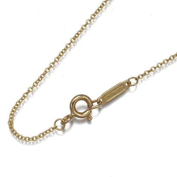 TIFFANY&CO. CHAIN NECKLACE 18K 750 YELLOW GOLD: Tiffany&Co. Chain Necklace 18K 750 Yellow Gold Brand: Tiffany & Co. Type: Necklace Material: 18K / 750 / Yellow Gold, Color: Yellow Gold Size: Necklace length: 45cm Necklace width: 1.1mm Clasp width:A