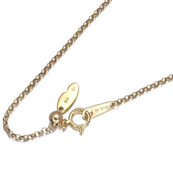 TASAKI CHAIN NECKLACE ROLO 18K 750 YELLOW GOLD: TASAKI Chain Necklace Rolo 18K 750 Yellow Gold Brand: TASAKI Type: Necklace Material: 18K / 750 / Yellow Gold, Color: YEllow Gold Size: Necklace length: 45cm AdjUS table to short length with an extend