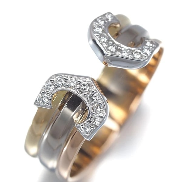 CARTIER RING DIAMOND 2C DOUBLE - 2
