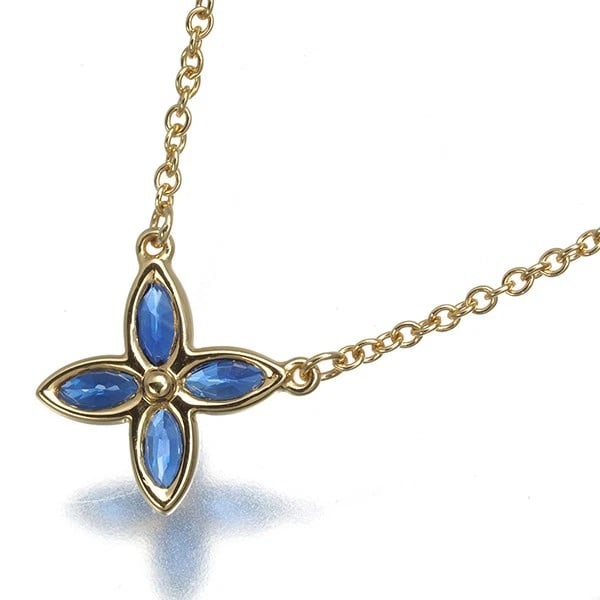 TIFFANY&CO. NECKLACE SAPPHIRE VICTORIA 18K: Tiffany&Co. Necklace Sapphire Victoria 18K Brand: Tiffany & Co. Type: Necklace Material: 18K / 750 / Yellow Gold, Main Stone/Creation NATURAL Color: YEllow Gold Size: Necklace length: 40cm Pendant siz