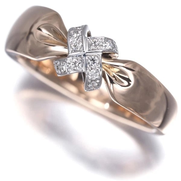 NIWAKA RING DIAMOND KANO BICOLOR 18K: NIWAKA Ring Diamond KANO Bicolor 18K Brand: NIWAKA Type: Ring Material: 18K / 750 / White Gold 18K / 750 / Rose Gold, Main Stone/Creation NATURAL Color: WG,Rg Size: US 5.25 - 5.5 Accessories: None