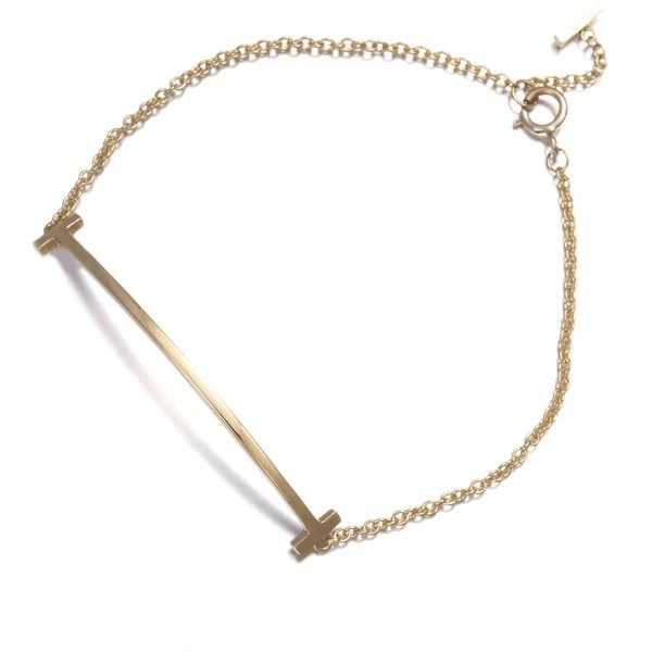 TIFFANY&CO. BRACELET 18K 750 YELLOW GOLD: Tiffany&Co. Bracelet 18K 750 Yellow Gold Brand: Tiffany & Co. Type: Bracelet Material: 18K / 750 / Yellow Gold, Color: YEllow Gold Size: Inner circumference: 16cm Design width: 5.5mm Accessories: