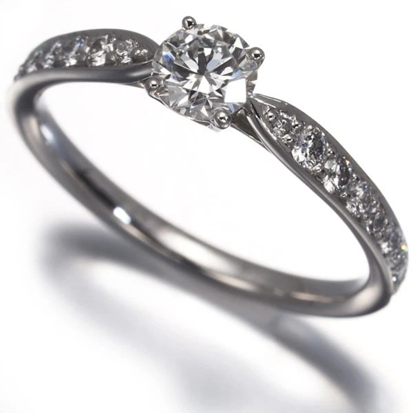 TIFFANY&CO. RING DIAMOND HARMONY SOLITAIRE: Tiffany&Co. Ring Diamond Harmony Solitaire Brand: Tiffany & Co. Type: Ring Material: 950 / Platinum, Main Stone/Creation Natural Color: Silver Size: US 5 Accessories: None Accessories Notice: When