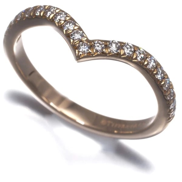 TIFFANY&CO. RING DIAMOND SOLESTE 18K 750 ROSE GOLD: Tiffany&Co. Ring Diamond Soleste 18K 750 Rose Gold Brand: Tiffany & Co. Type: Ring Material: 18K / 750 / Rose Gold, Main Stone/Creation Natural Color: Rose Gold Size: US 5 Accessories: None