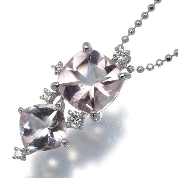 TASAKI NECKLACE BERYL DIAMOND 18K 750 WHITE GOLD: TASAKI Necklace Beryl Diamond 18K 750 White Gold Brand: TASAKI Type: Necklace Material: 18K / 750 / White Gold, Main Stone/Creation Natural Color: white gold Size: Necklace length: 45cm AdjUS table to