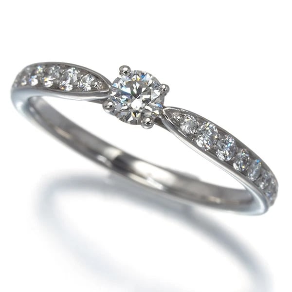 TIFFANY&CO. RING DIAMOND HARMONY SOLITAIRE: Tiffany&Co. Ring Diamond Harmony Solitaire Brand: Tiffany & Co. Type: Ring Material: 950 / Platinum, Main Stone/Creation Natural Color: Silver Size: US 5.25 - 5.5 Accessories: None Accesso