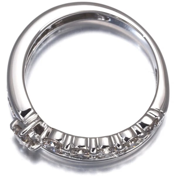 DIAMOND RING 900 PLATINUM - 3