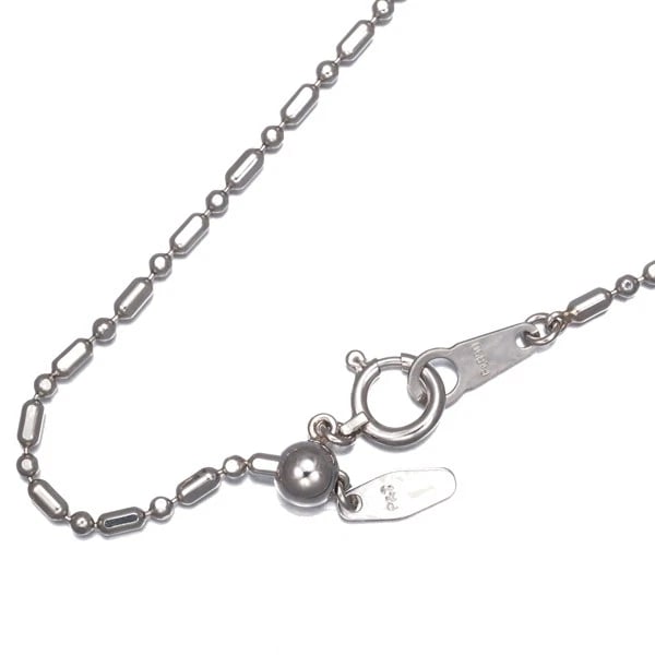 SHORT & LONG CHAIN NECKLACE 850 PLATINUM: Short & Long Chain Necklace 850 Platinum Brand: Unbranded Type: Necklace Material: 850 Platinum, Color: Silver Size: Necklace length: 45cmAdjUS table to short length with an extender.Necklace width: 1