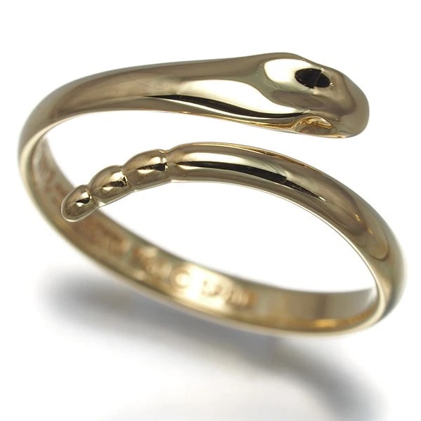 TIFFANY&CO. RING SNAKE18K 750 YELLOW GOLD: Tiffany&Co. Ring Snake18K 750 Yellow Gold Brand: Tiffany & Co. Type: Ring Material: 18K / 750 / Yellow Gold, Color: YEllow Gold Size: US 6 - 6.25 Accessories: None Accessories Notice: When