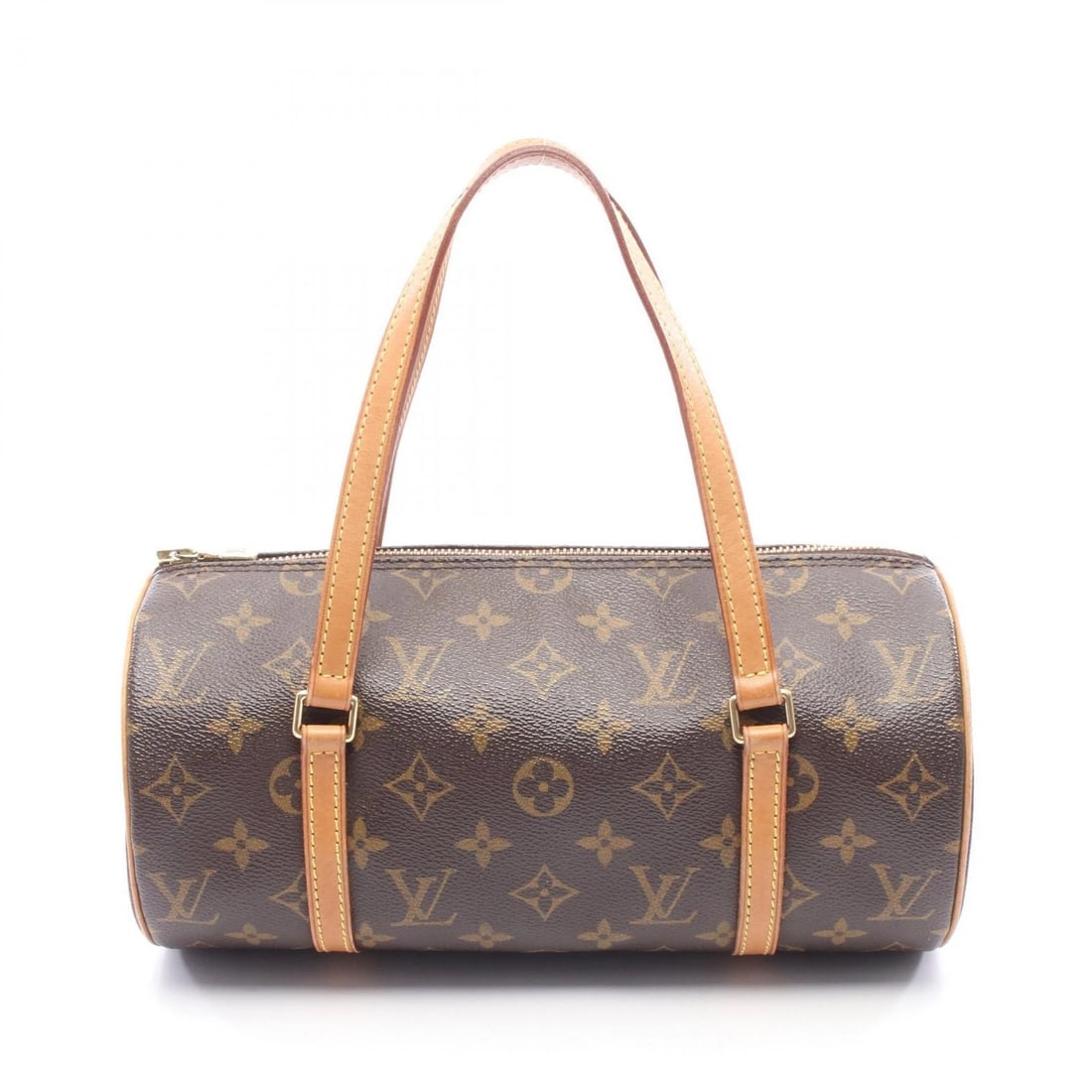 LOUIS VUITTON PAPILLON 26 HANDBAG MONOGRAM: LOUIS VUITTON Papillon 26 Handbag Monogram Brand: LOUIS VUITTON Type: Handbag Material: Monogram × PVC coated canvas × leather Color: Brown??ish colors Size: H:13cm x W:26cm x D:13cm (H:5.1" x W:10.