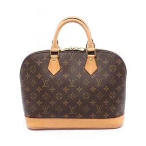 LOUIS VUITTON ALMA PM HANDBAG: LOUIS VUITTON Alma PM Handbag Brand: LOUIS VUITTON Type: Handbag Material: Monogram × PVC coated canvas × leather Color: Brown??ish colors Size: H:23.5cm x W:32cm x D:16cm (H:9.3" x W:12.6" x D:6.3"