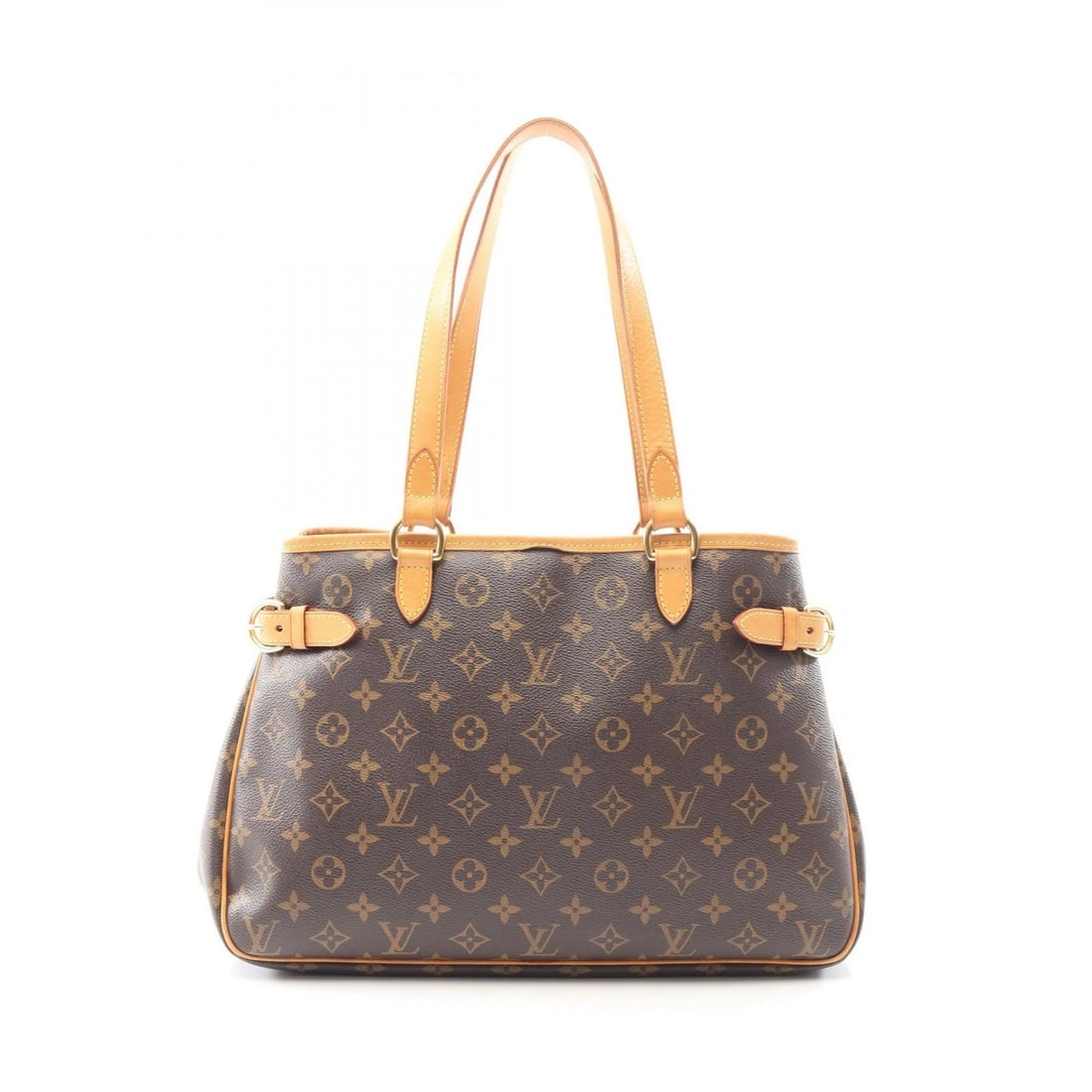 LOUIS VUITTON BATIGNOLLES HORIZONTAL SHOULDER TOTE BAG: LOUIS VUITTON Batignolles Horizontal Shoulder Tote Bag Brand: LOUIS VUITTON Type: Shoulder Bag Material: Monogram × PVC coated canvas × leather Color: Brown??ish colors Size: H:25cm x W:37cm x D:13c