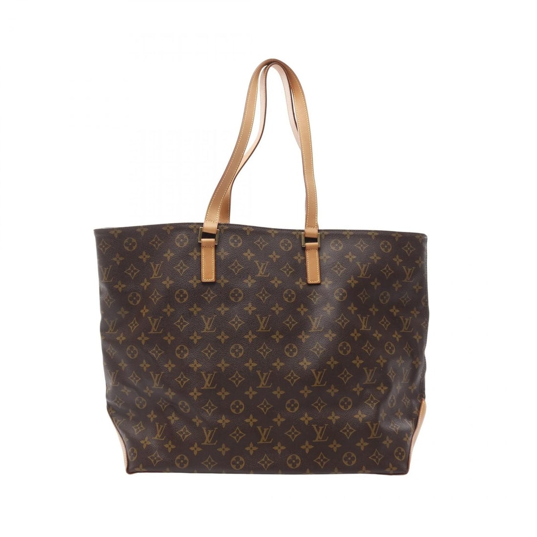 LOUIS VUITTON CABAS ALTO SHOULDER TOTE BAG: LOUIS VUITTON Cabas Alto Shoulder Tote Bag Brand: LOUIS VUITTON Type: Tote Bag Material: Monogram × PVC coated canvas × leather Color: Brown??ish colors Size: H:37cm x W:40cm x D:15.5cm (H:14.6" x W