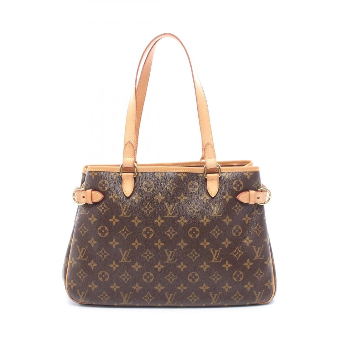 LOUIS VUITTON BATIGNOLLES HORIZONTAL SHOULDER BAG: LOUIS VUITTON Batignolles Horizontal Shoulder Bag Brand: LOUIS VUITTON Type: Shoulder Bag Material: Monogram × PVC coated canvas × leather Color: Brown??ish colors Size: H:25cm x W:37cm x D:13cm (H: