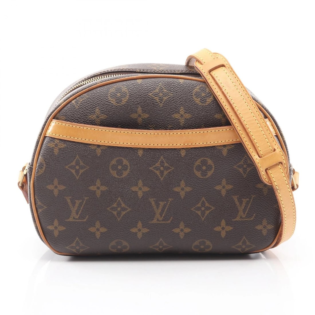 LOUIS VUITTON BLOIS SHOULDER CROSSBODY BAG: LOUIS VUITTON Blois Shoulder crossbody Bag Brand: LOUIS VUITTON Type: Shoulder Bag Material: Monogram × PVC coated canvas × leather Color: Brown??ish colors Size: H:19cm x W:22cm x D:11cm (H:7.5" x 