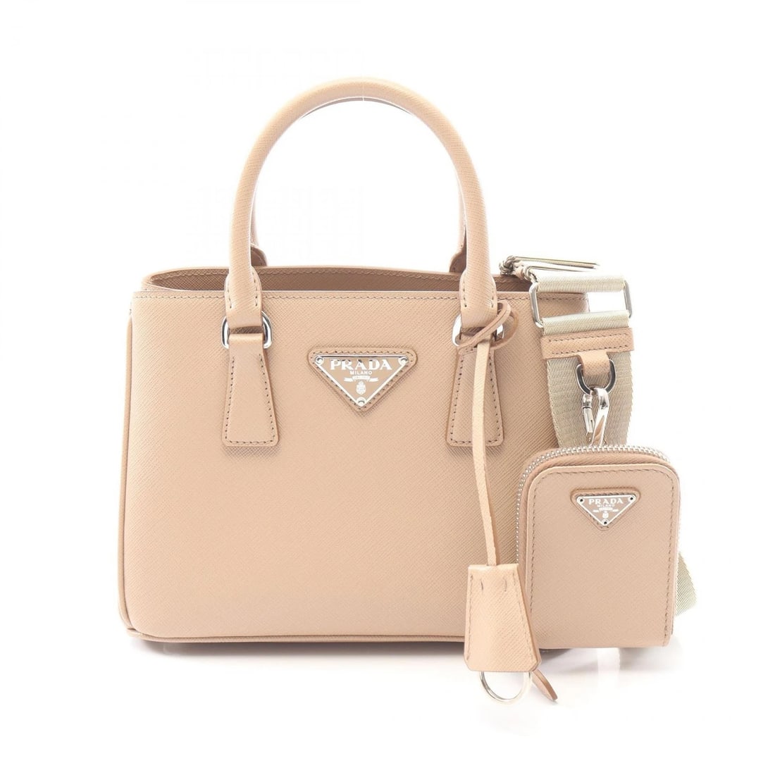 PRADA SAFFIANO LUX SHOULDER CROSSBODY HANDBAG (1 of 3)