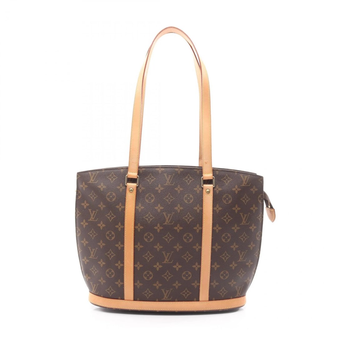 LOUIS VUITTON BABYLON SHOULDER BAG: LOUIS VUITTON Babylon Shoulder Bag Brand: LOUIS VUITTON Type: Shoulder Bag Material: Monogram × PVC coated canvas × leather Color: Brown??ish colors Size: H:31cm x W:35cm x D:11cm (H:12.2" x W:13.8"