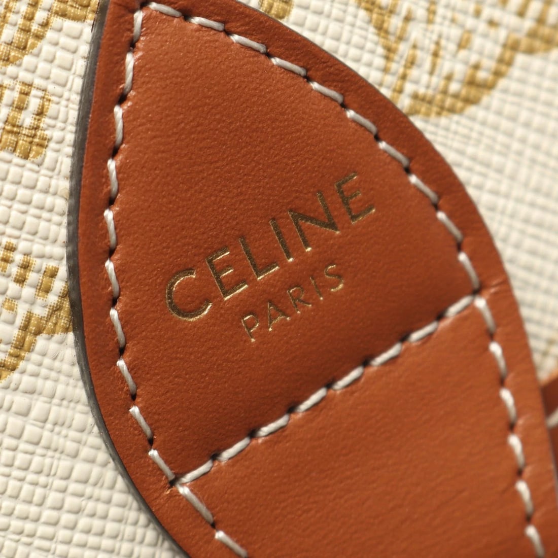CELINE FOLCO MEDIUM TRIOMPHE SHOULDER BAG - 3