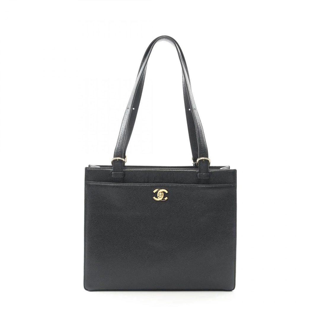 CHANEL COCO MARK TOTE SHOULDER BAG: CHANEL COCO Mark Tote shoulder Bag Brand: CHANEL Type: Tote Bag Material: leather × Calfskin (cowhide) Color: Black??ish colors Size: H:26cm x W:32cm x D:9cm (H:10.2" x W:12.6" x D:3.5") Accessori