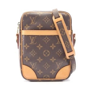 LOUIS VUITTON DANUBE SHOULDER CROSSBODY BAG: LOUIS VUITTON Danube shoulder crossbody bag Brand: LOUIS VUITTON Type: Shoulder Bag Material: Monogram × PVC coated canvas × leather Color: Brown??ish colors Size: H:21cm x W:15cm x D:4.5cm (H:8.3"