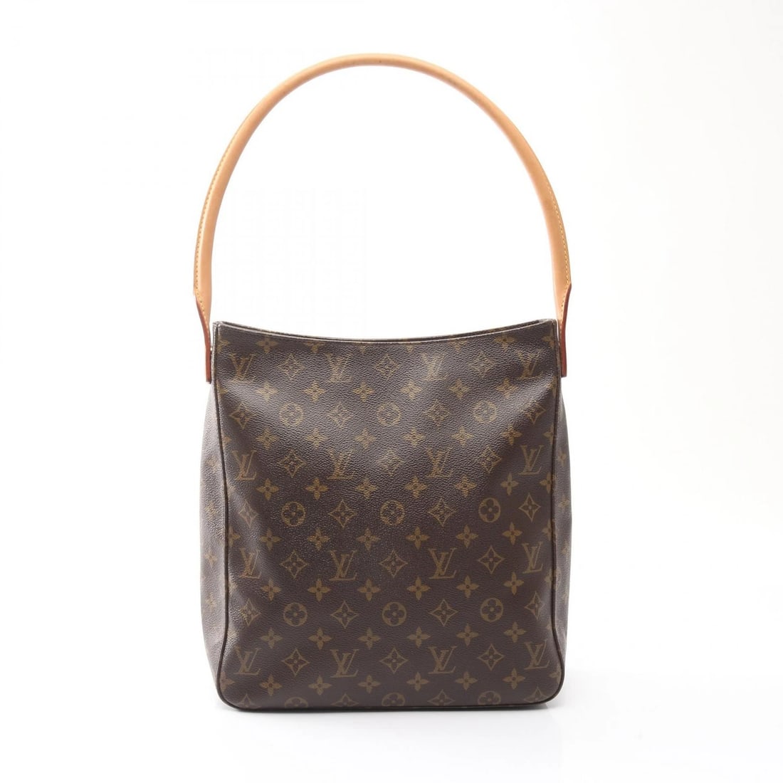 LOUIS VUITTON LOOPING GM SHOULDER BAG: LOUIS VUITTON Looping GM Shoulder Bag Brand: LOUIS VUITTON Type: Shoulder Bag Material: Monogram × PVC coated canvas × leather Color: Brown??ish colors Size: H:31cm x W:28.5cm x D:11cm (H:12.2" x W: