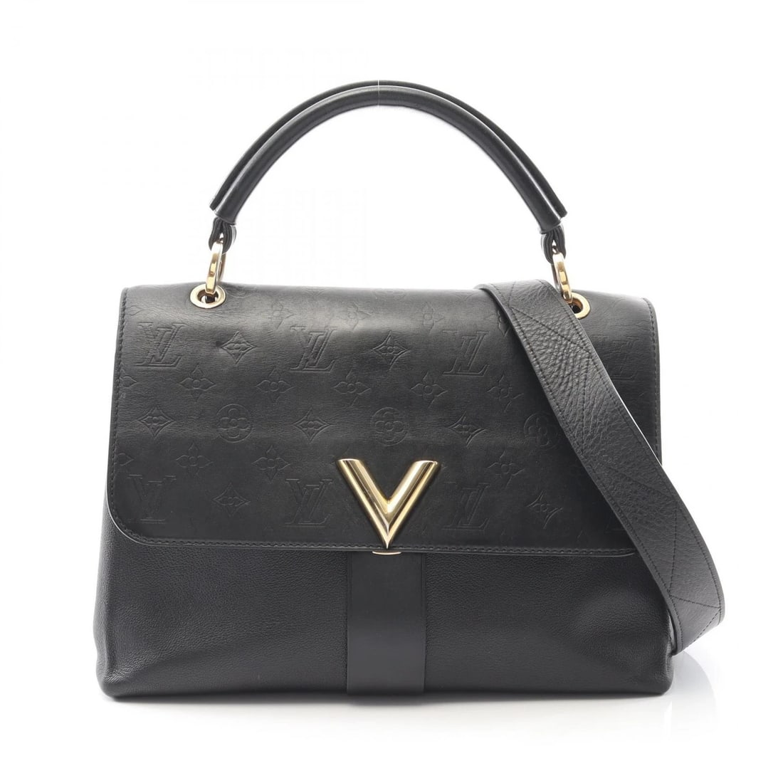 LOUIS VUITTON VERY SHOULDER HANDBAG: LOUIS VUITTON Very Shoulder Handbag Brand: LOUIS VUITTON Type: Handbag Material: Monogram Shadow × leather Color: Black / Black??ish colors Size: H:20.5cm x W:30.5cm x D:12cm (H:8.1" x W:12.0" x D:4.
