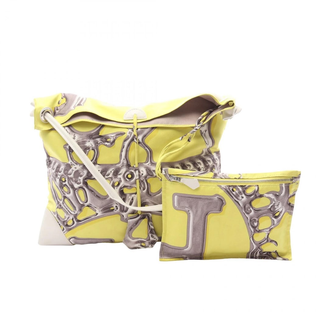 HERMES SILKY CITY PM SHOULDER BAG CROSSBODY: HERMES Silky City PM Shoulder Bag Crossbody Brand: HERMES Type: Shoulder Bag Material: silk × silk × leather Color: Yellow??ish colors × Multicolor??ish colors Size: H:34cm x W:32cm x D:1cm (H:13.4