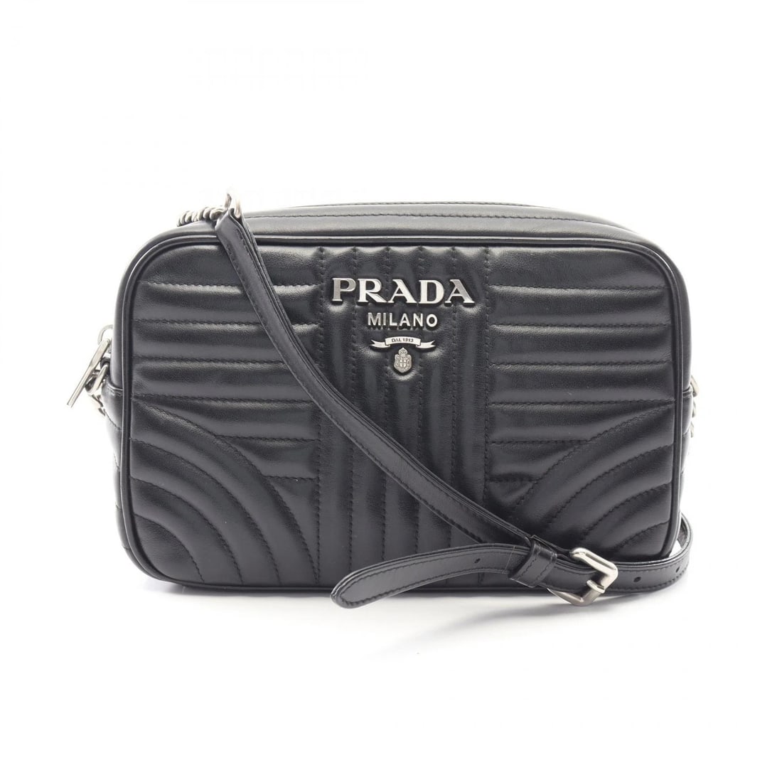 PRADA DIAGRAM SHOULDER CROSSBODY BAG (1 of 5)