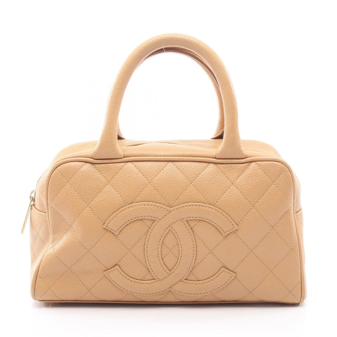 CHANEL MATELASSE HANDBAG CALFSKIN BEIGE: CHANEL Matelasse Handbag Calfskin Beige Brand: CHANEL Type: Handbag Material: Calfskin (cowhide) Color: Beige??ish colors Size: H:15.5cm x W:27cm x D:10cm (H:6.1" x W:10.6" x D:3.9") Handle?30cm(11.8"