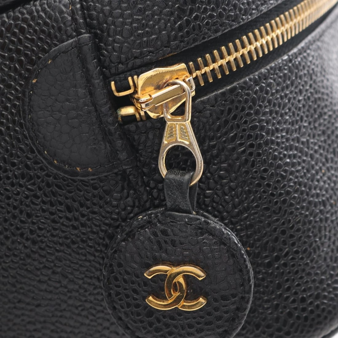 CHANEL COCO MARK VANITY HANDBAG - 8