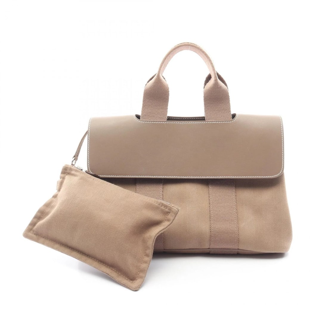 HERMES VALPARAISO PM HANDBAG TOILE CHEVRONS LEATHER: HERMES Valparaiso PM Handbag Toile Chevrons leather Brand: HERMES Type: Handbag Material: Toile Chevrons × leather × Toile Chevrons Color: Gray??ish colors Size: H:21cm x W:30cm x D:14cm (H:8.3" x W