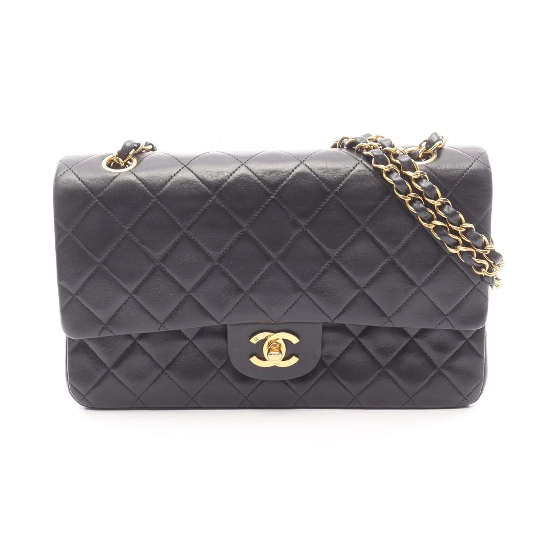 CHANEL MATELASSE W FLAP CHAIN SHOULDER BAG (1 of 3)