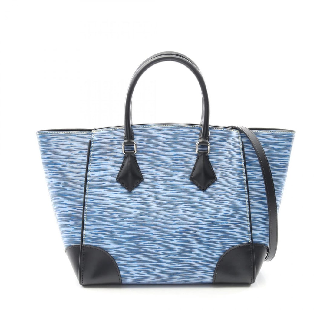 LOUIS VUITTON PHOENIX MM TOTE BAG: LOUIS VUITTON Phoenix MM Tote Bag Brand: LOUIS VUITTON Type: Tote Bag Material: Epi × leather × Epi denim Color: Blue??ish colors × Black??ish colors Size: H:26cm x W:29cm x D:14cm (H:10.2" x W:11.