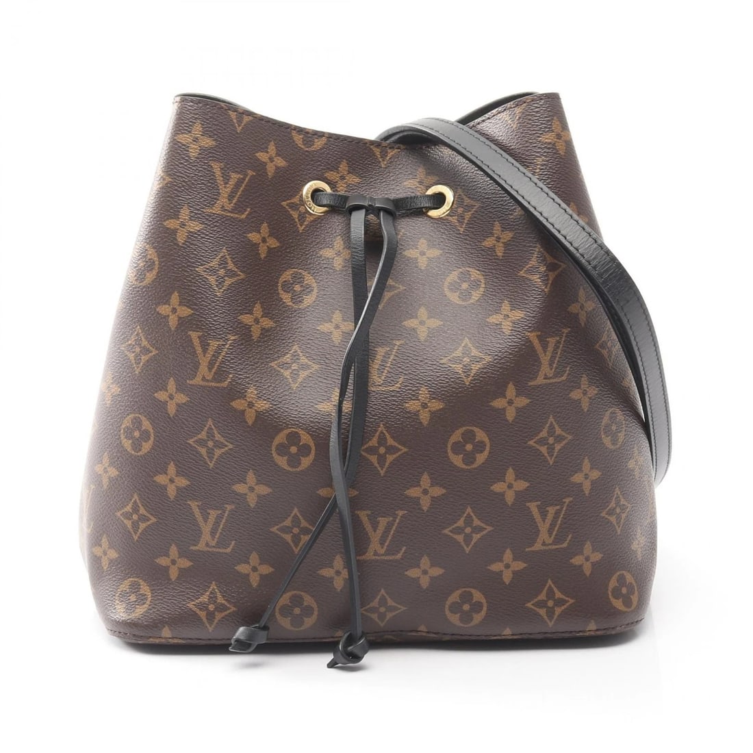 LOUIS VUITTON NEONOE SHOULDER CROSSBODY BAG: LOUIS VUITTON NeoNoe Shoulder Crossbody Bag Brand: LOUIS VUITTON Type: Shoulder Bag Material: Black / Brown??ish colors × Black??ish colors Color: Black / Brown??ish colors × Black??ish colors