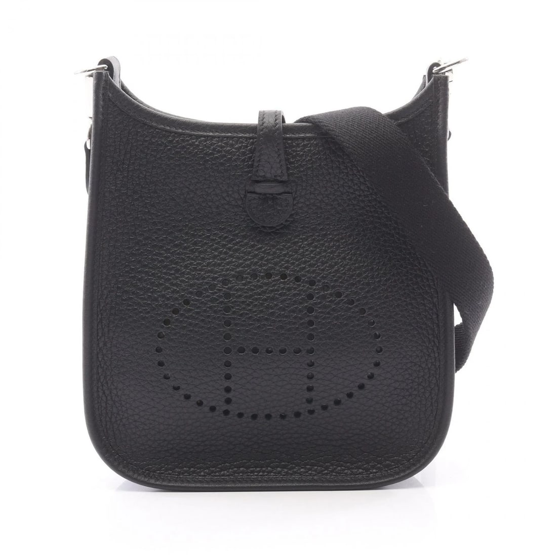 HERMES EVELYNE TPM AMAZON SHOULDER CROSSBODY BAG: HERMES Evelyne TPM Amazon Shoulder crossbody Bag Brand: HERMES Type: Shoulder Bag Material: Taurillon Clemence × leather × Taurillon Clemence Color: Noir Black / Black??ish colors Size: H:18cm x W:1