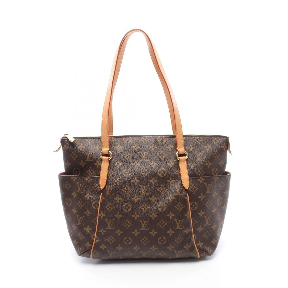LOUIS VUITTON TOTALLY MM TOTE SHOULDER BAG: LOUIS VUITTON Totally MM Tote shoulder Bag Brand: LOUIS VUITTON Type: Tote Bag Material: Monogram × PVC coated canvas × leather Color: Brown??ish colors Size: H:30cm x W:32cm x D:16cm (H:11.8" x W:1